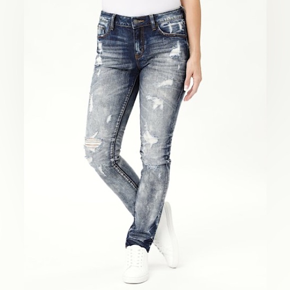 Rock Revival Remix Womens Skinny Jeans